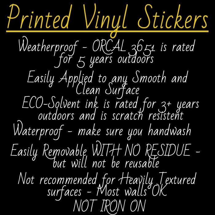Good Vibes Only Full Color Vinyl Decal - Image 4