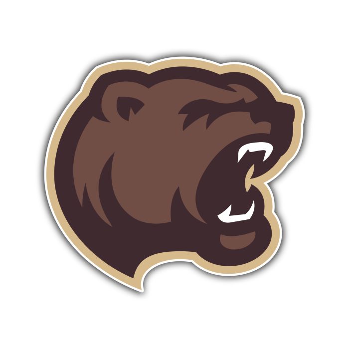 Hershey Bears Full Color Vinyl Decal - Custom Size