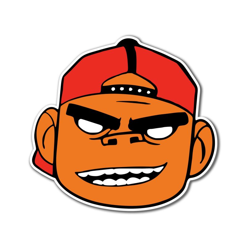 Gorillaz Full Color Vinyl Decal - Custom Size