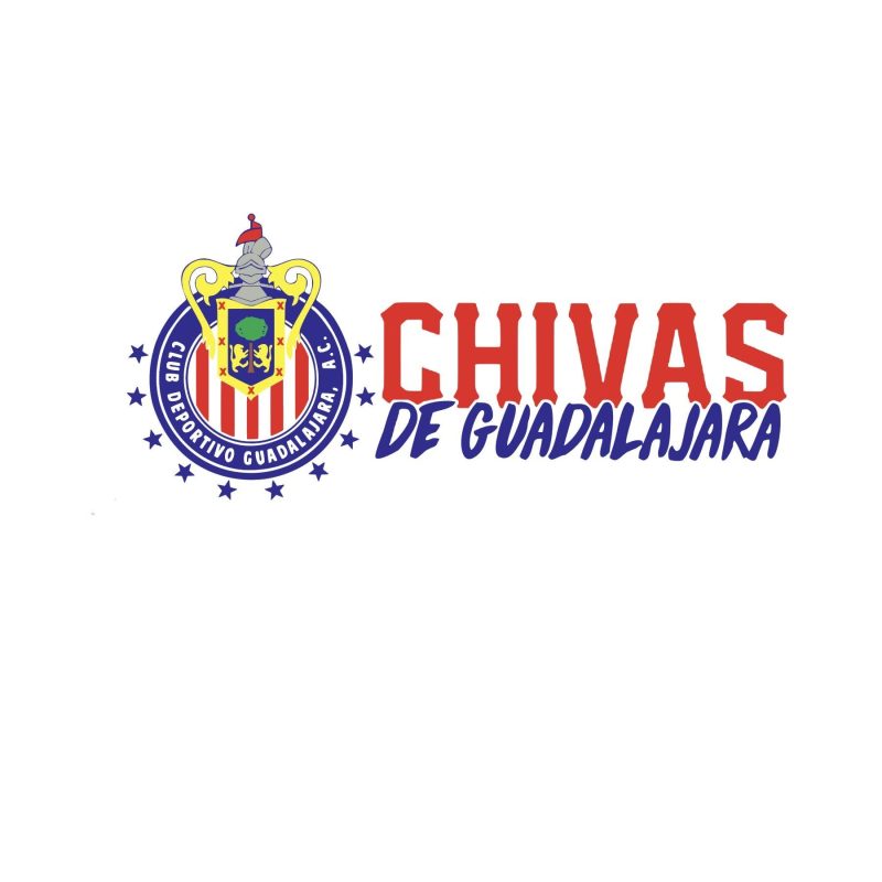 Chivas de Guadalajara full color vinyl sticker - Custom Size