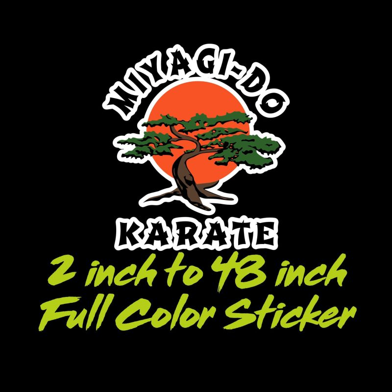 Cobra Kai Full Color Vinyl Sticker - Custom Size