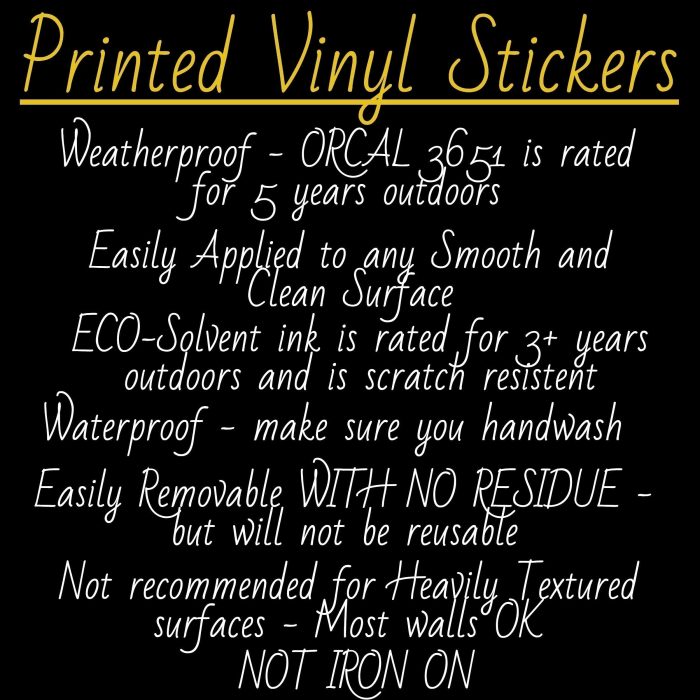 Birthday Sticker Pack available- Custom Size - Image 3