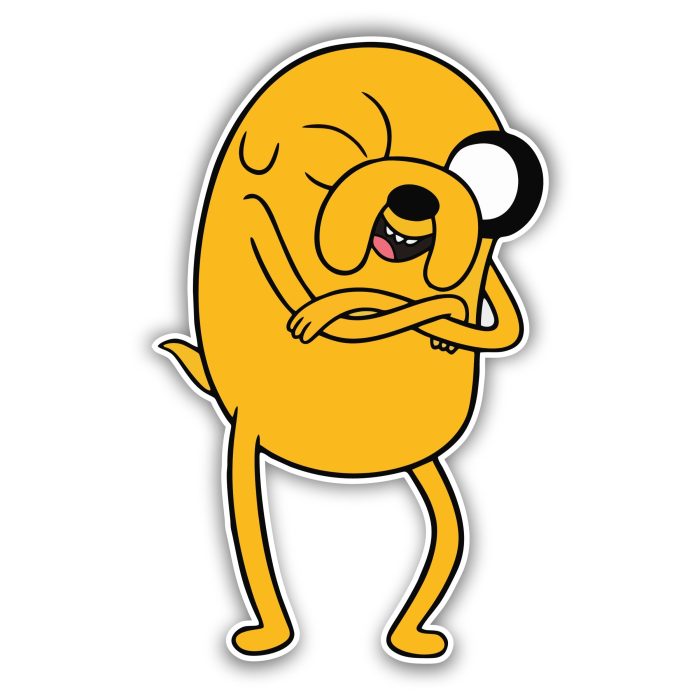 Jake Full Color Vinyl Decal - Custom Size