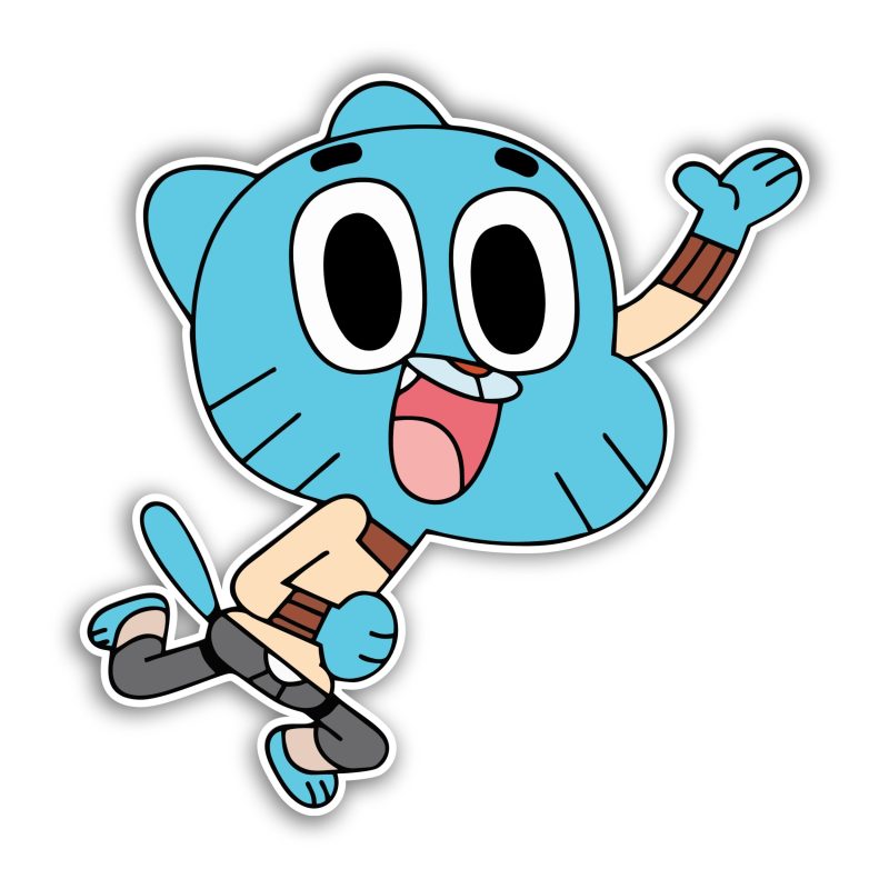 Gumball Full Color Vinyl Decal - Custom Size