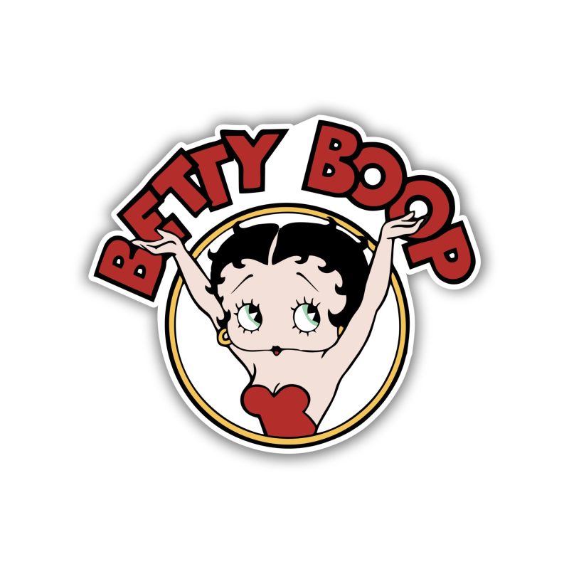 betty boop - Full Color Vinyl Decal