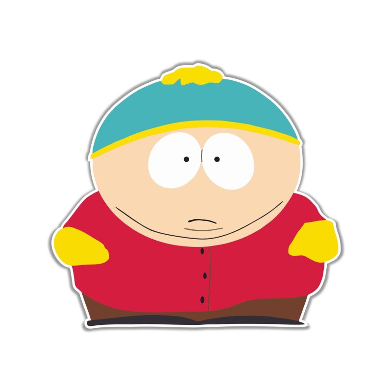 Cartman Full Color Vinyl Decal - Custom Size