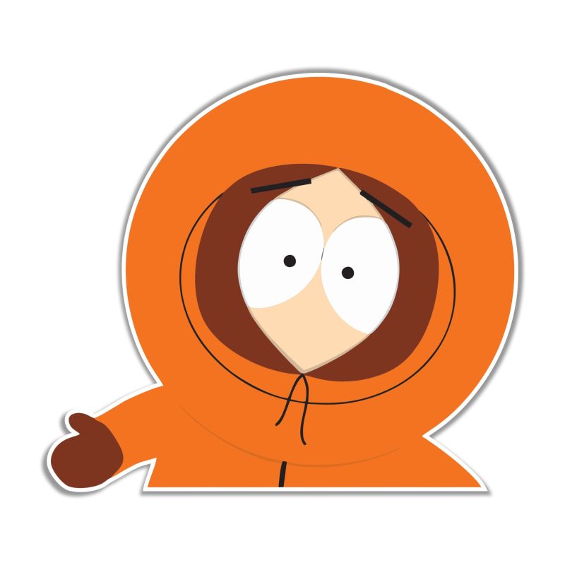 Kenny Full Color Vinyl Decal - Custom Size