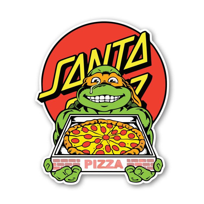 Teenage Mutant Ninja Turtles x Santa Cruz Full Color Vinyl Decal