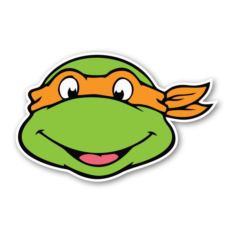 Teenage Mutant Ninja Turtles Full Color Vinyl Decal