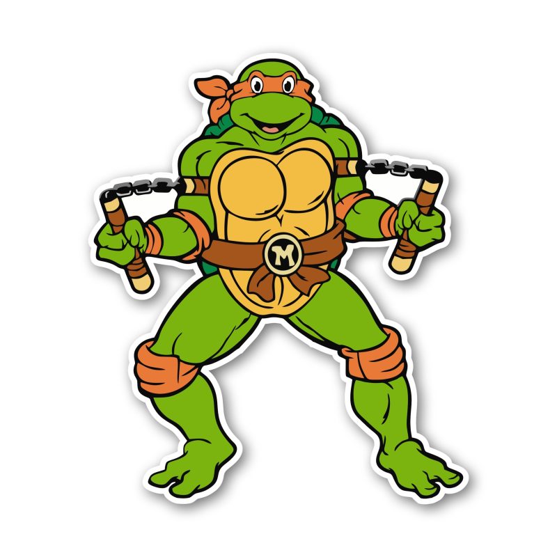 Teenage Mutant Ninja Turtles Full Color Vinyl Decal