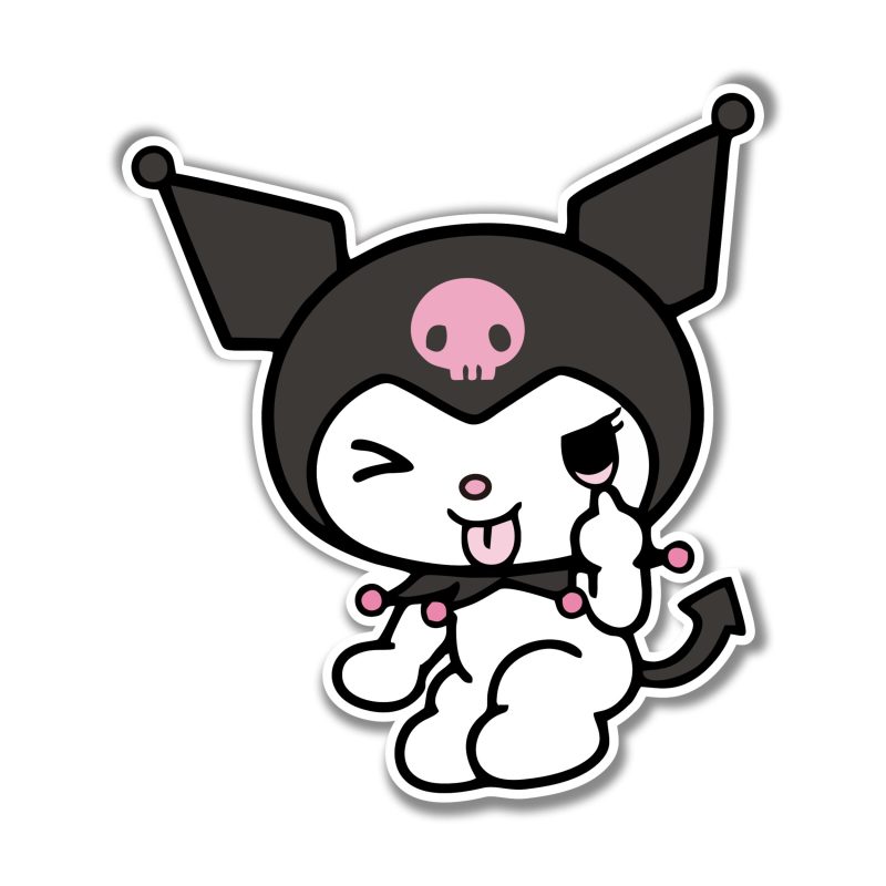 Kuromi Full Color Vinyl Decal