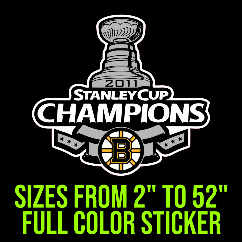 Custom for Mike- Stanley Cup - Full Color Vinyl Decal