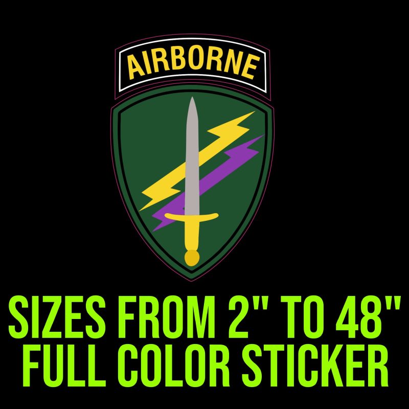 Custom for Jason Unit Patch Full Color Vinyl Decal