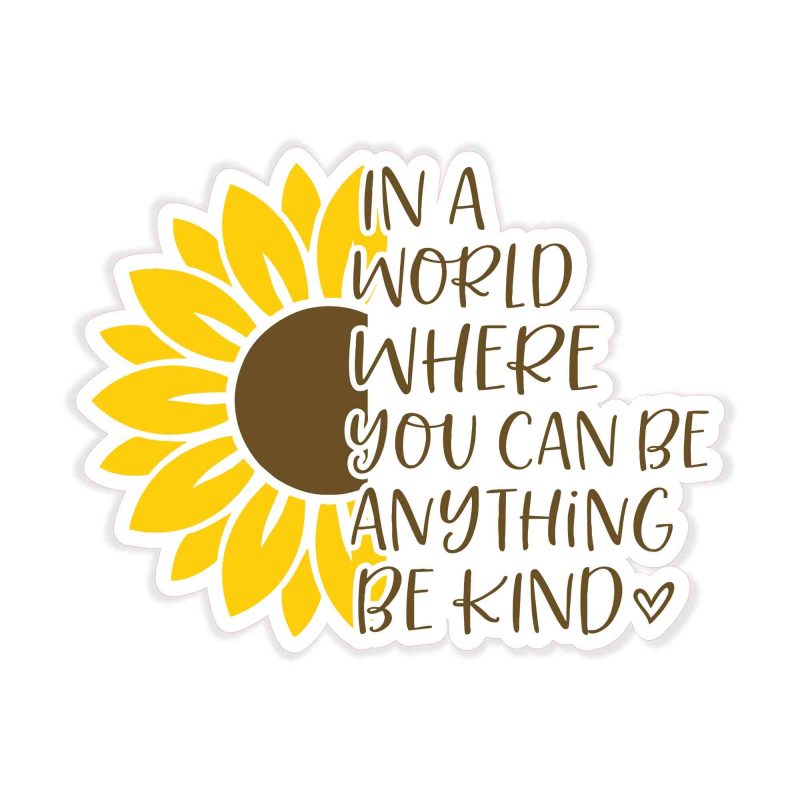 Sunflower Full Color Vinyl - Custom Size