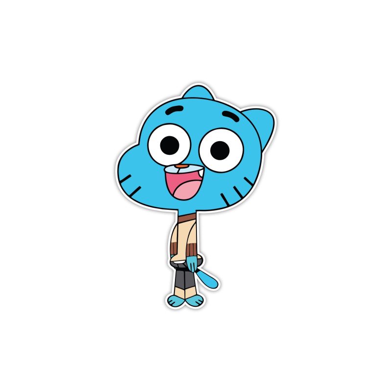 The Amazing World Of Gumball Full Color Vinyl Decal