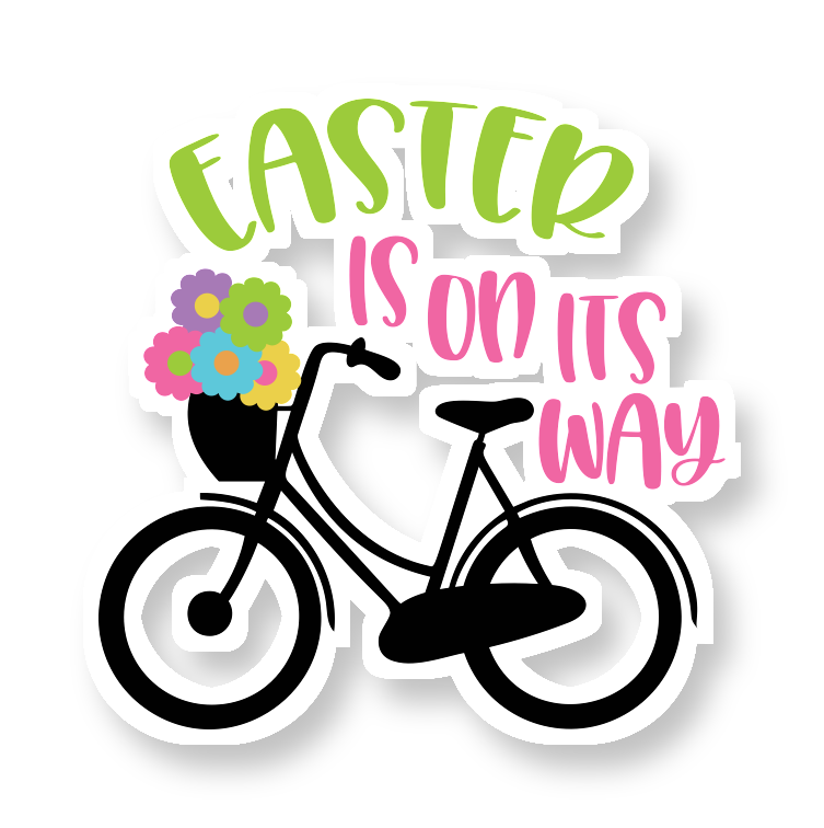 Easter is on its Way - Iron On DTF Transfer - Custom Size