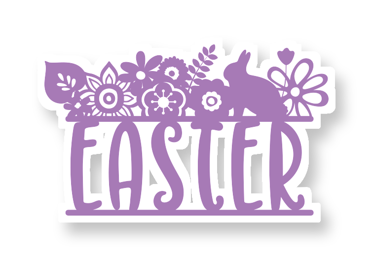 Easter 2 - Iron On DTF Transfer - Custom Size