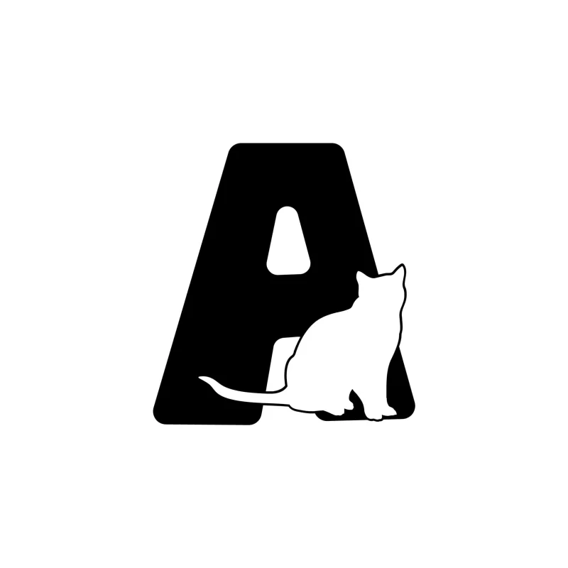 A - Alphabet - Vinyl Decal - Custom Size