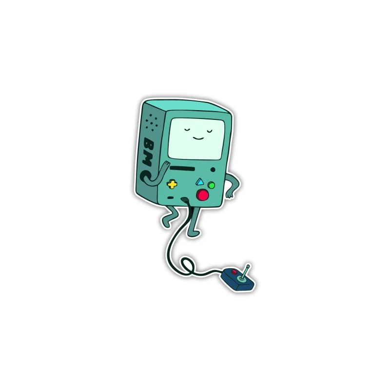 Adventure Time Snail Full Color Vinyl Decal - Custom Size