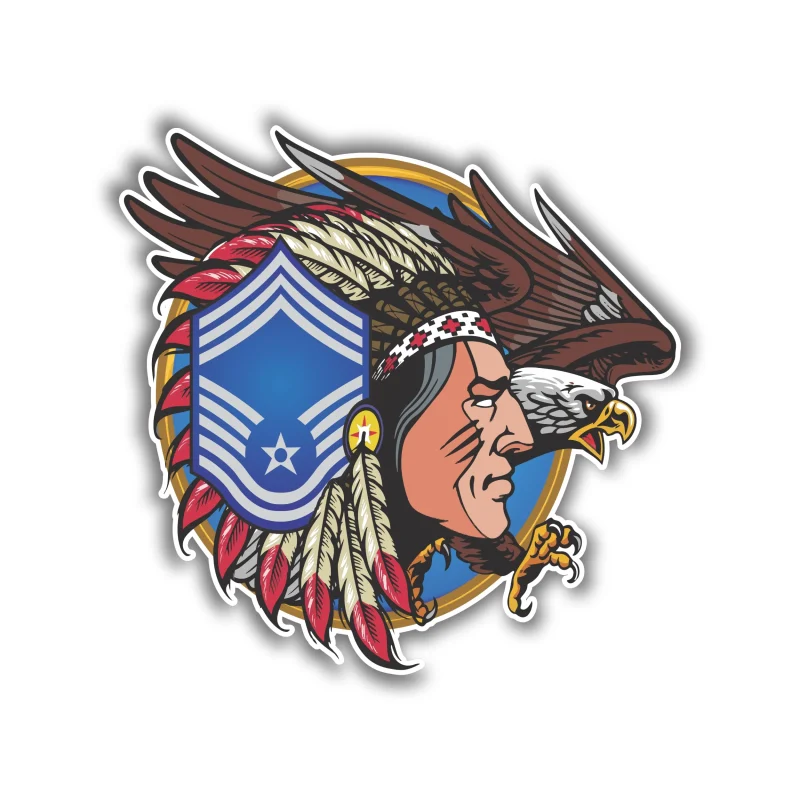 Air Force - Full Color Vinyl Decal