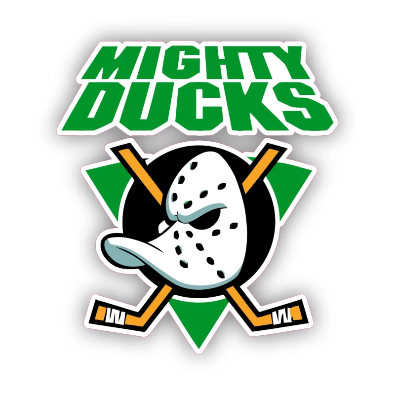 Anaheim Ducks - Mighty Ducks - Iron On DTF Transfer - Custom Size
