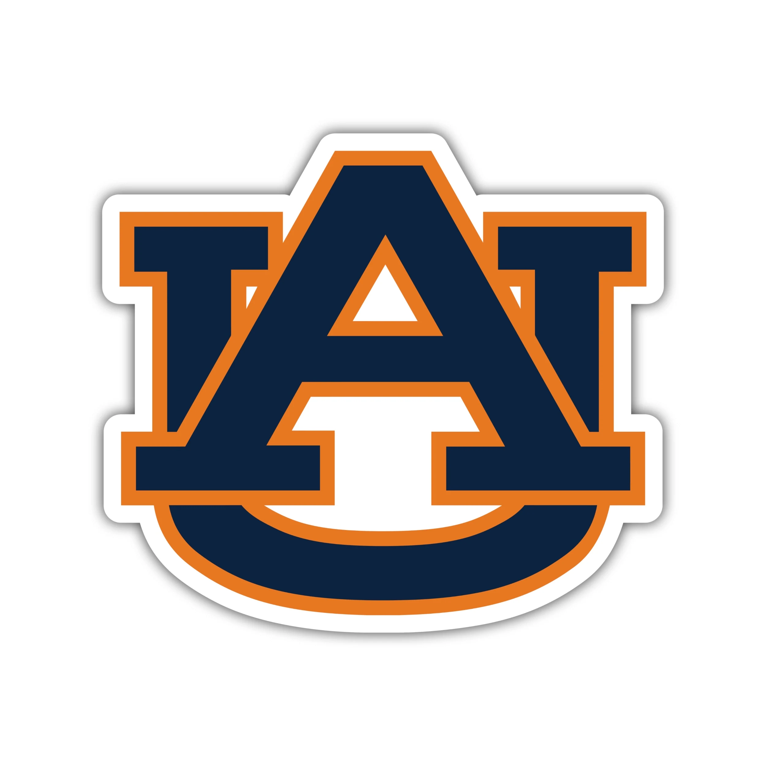 Auburn Tigers - Blue AU - Temporary Tattoo