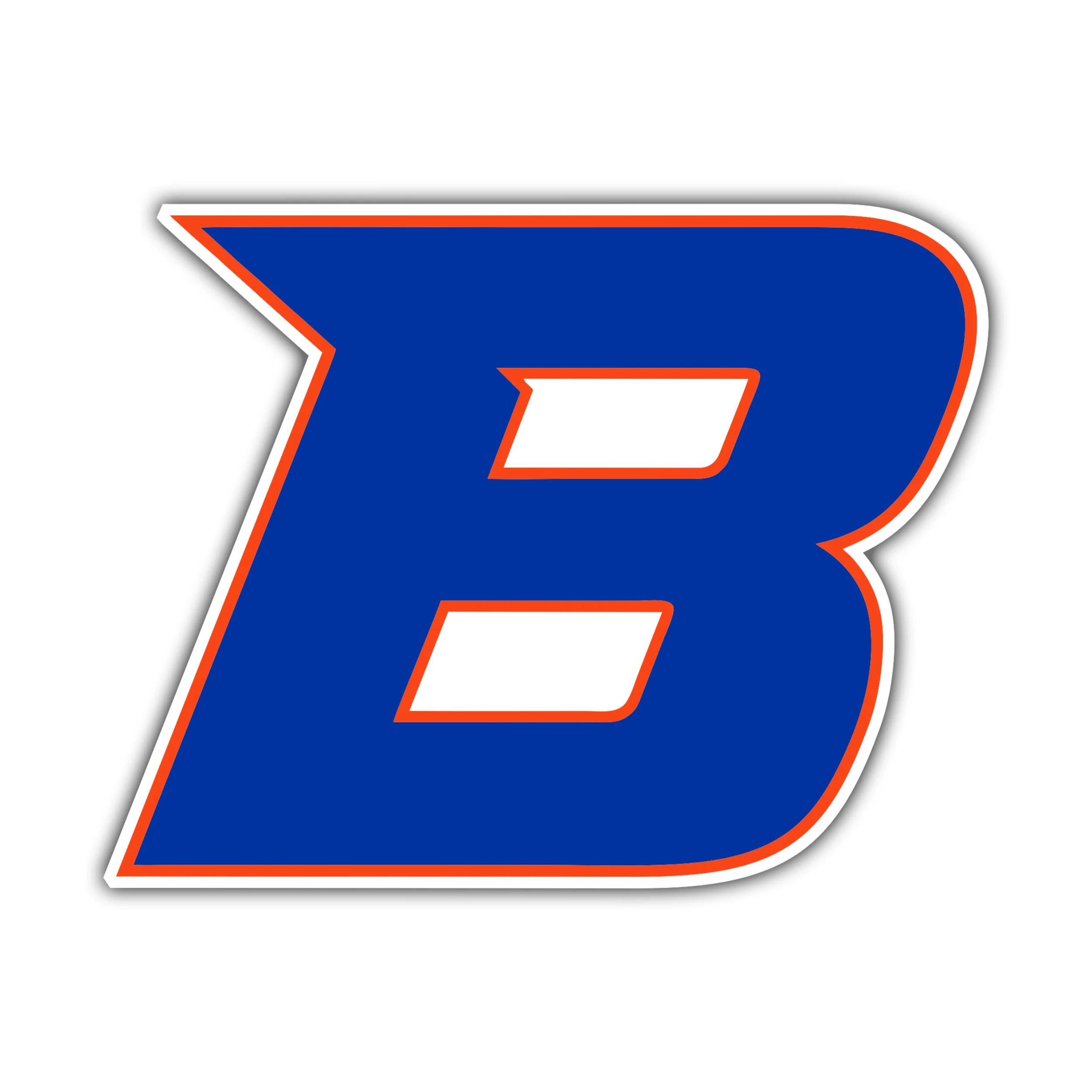 Boise State Broncos - B - Iron On DTF Transfer - Custom Size