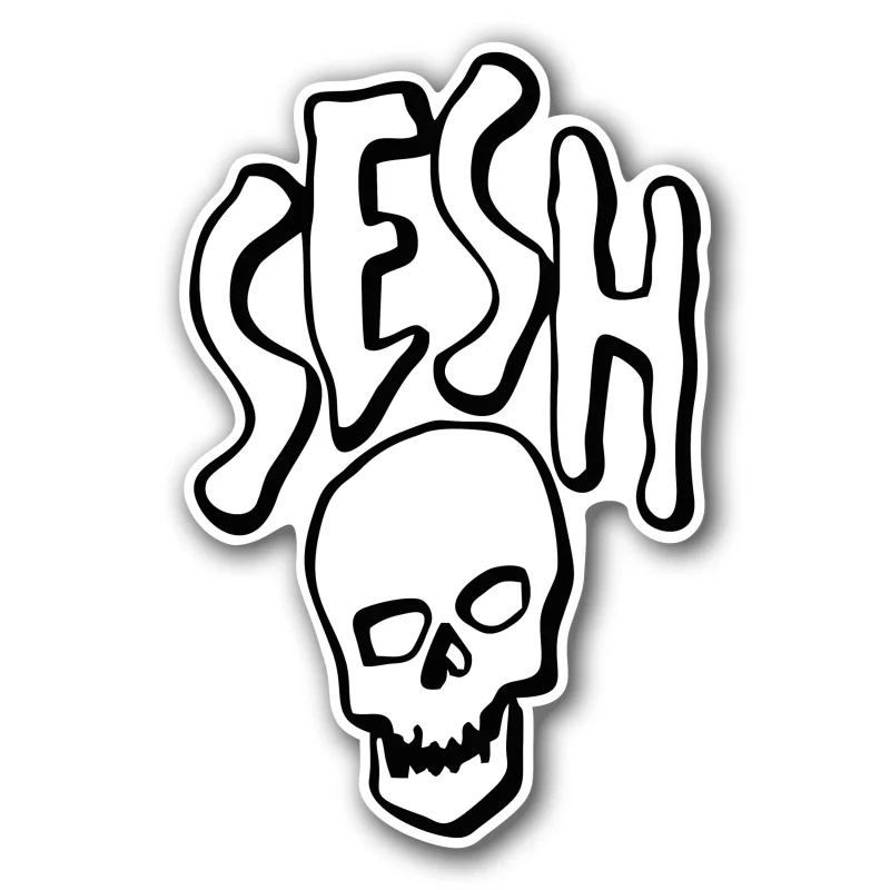 Bones Full Color Vinyl Decal - Custom Size