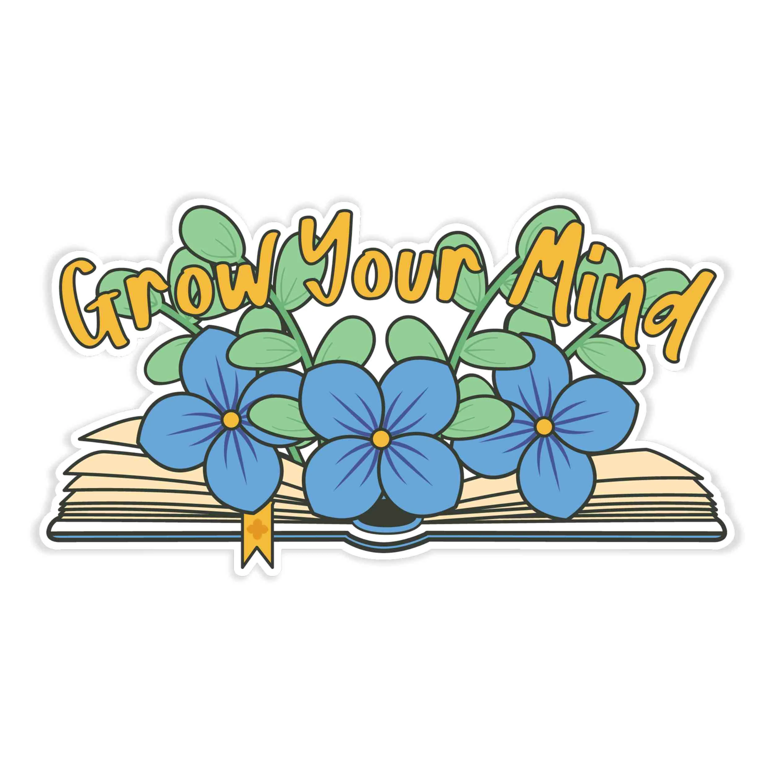 Book Full Color Vinyl Decal - Custom Size