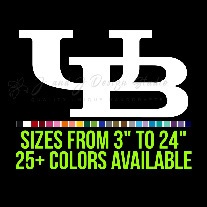 Buffalo Bulls Vinyl Decal - Custom Size