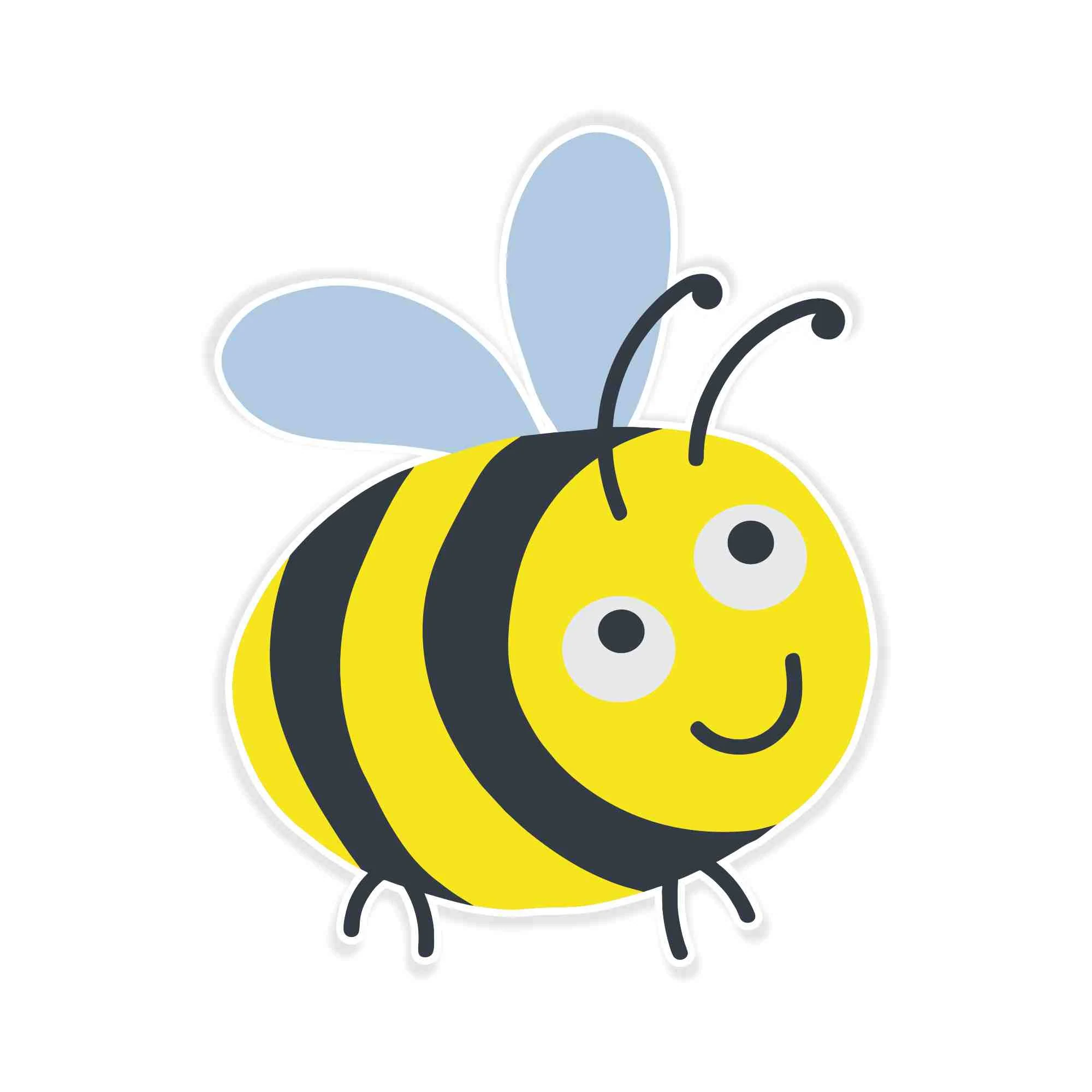 Bumble Bee - Iron On DTF Transfer - Custom Size