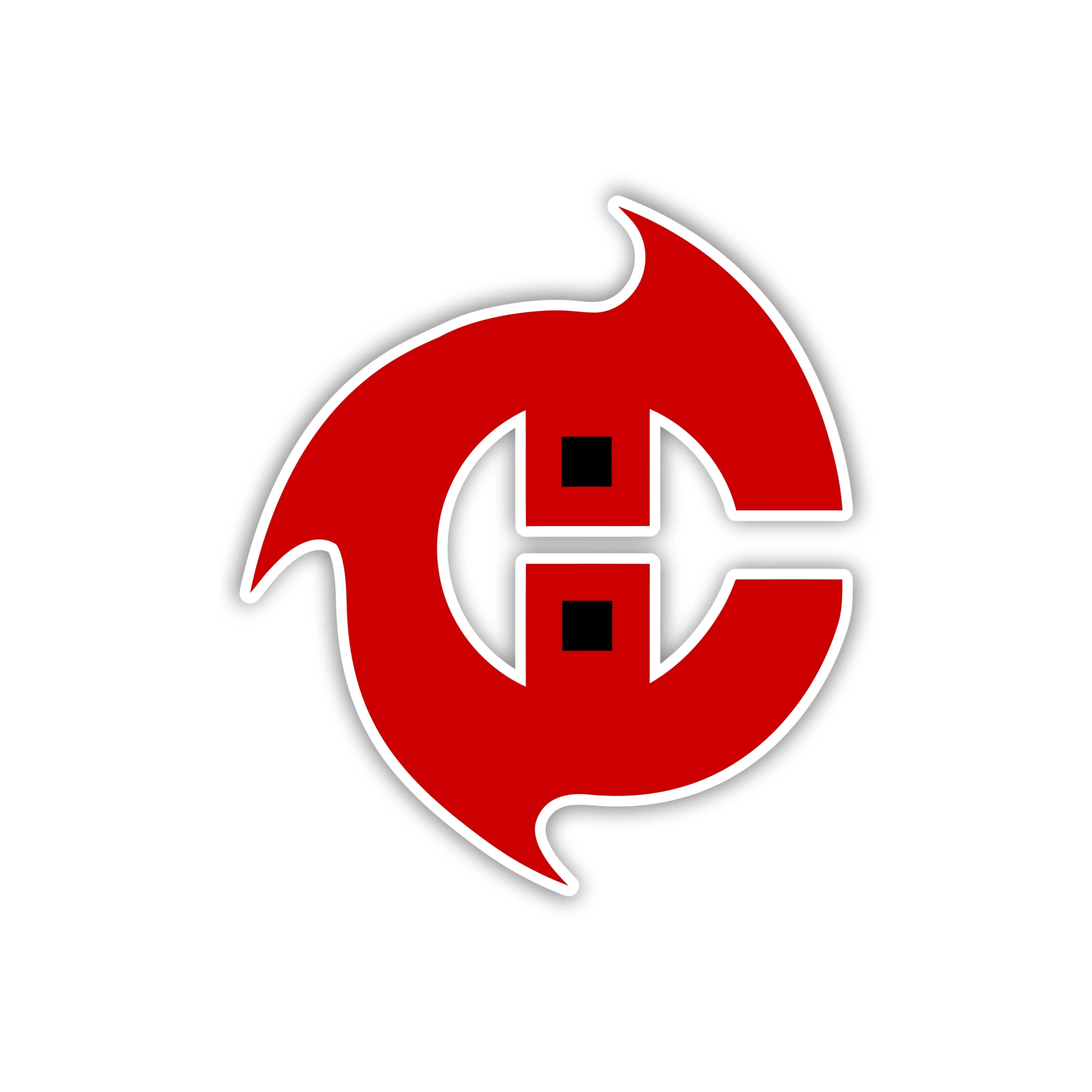 Carolina Hurricanes - CH - Full Color Vinyl Sticker - Custom Size