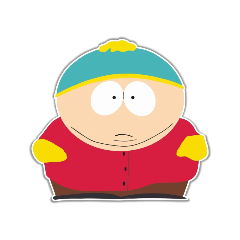 Cartman Full Color Vinyl Decal - Custom Size