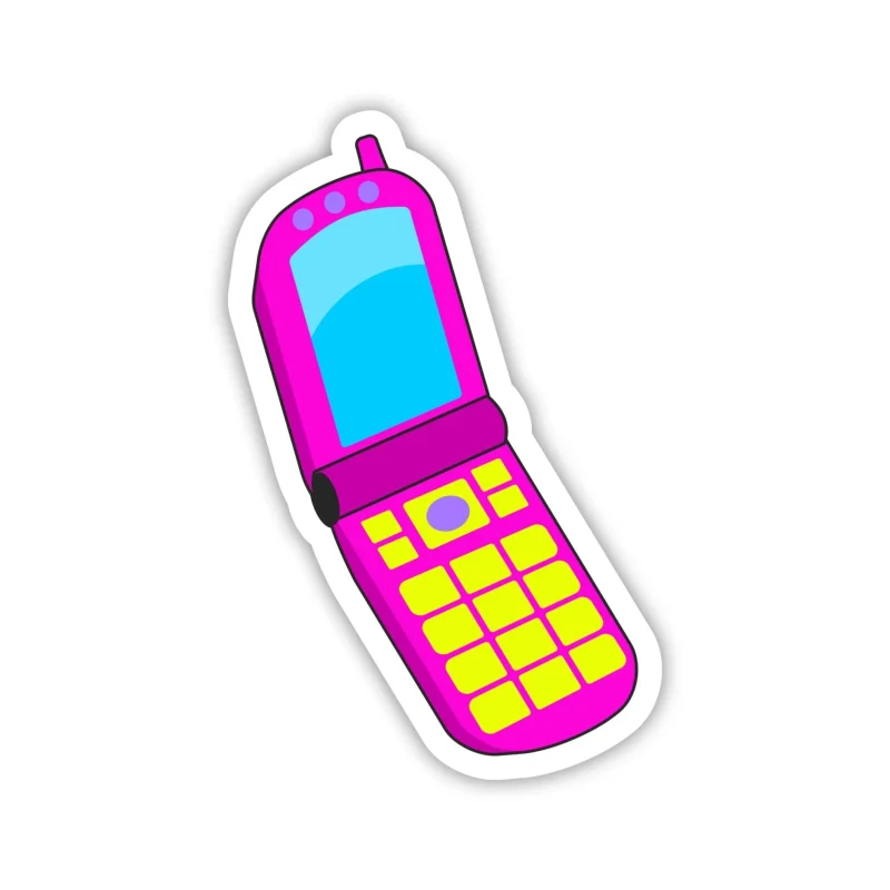 Cell Phone - Full Color Vinyl Decal