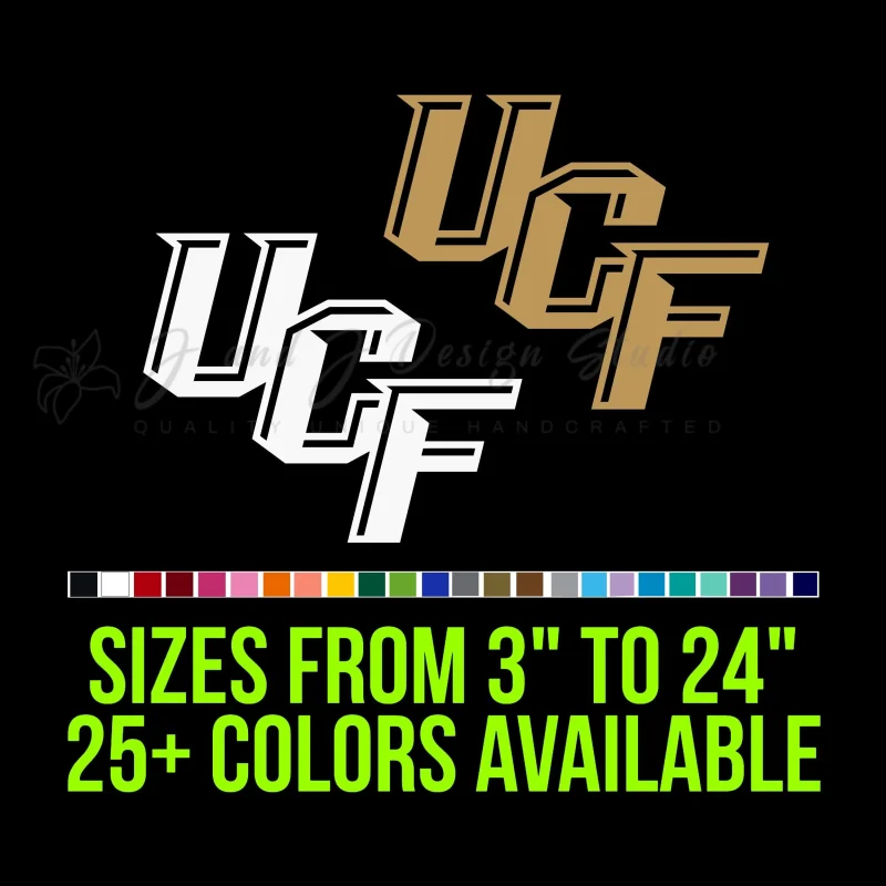 Central Florida Knights Decal - Custom Size