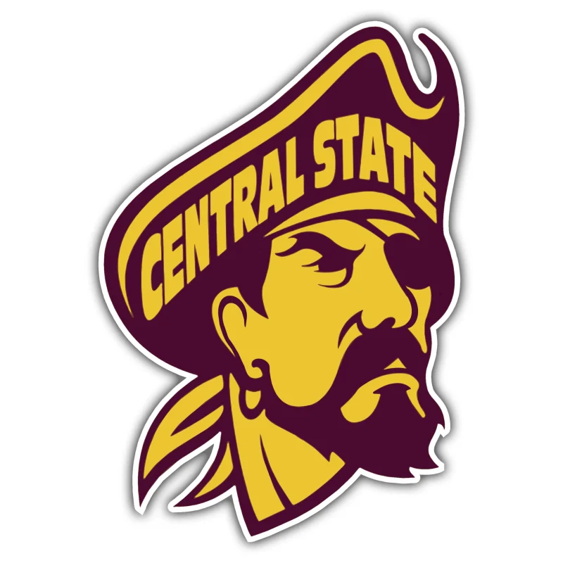 Central State University - Marauder Head - Temporary Tattoo