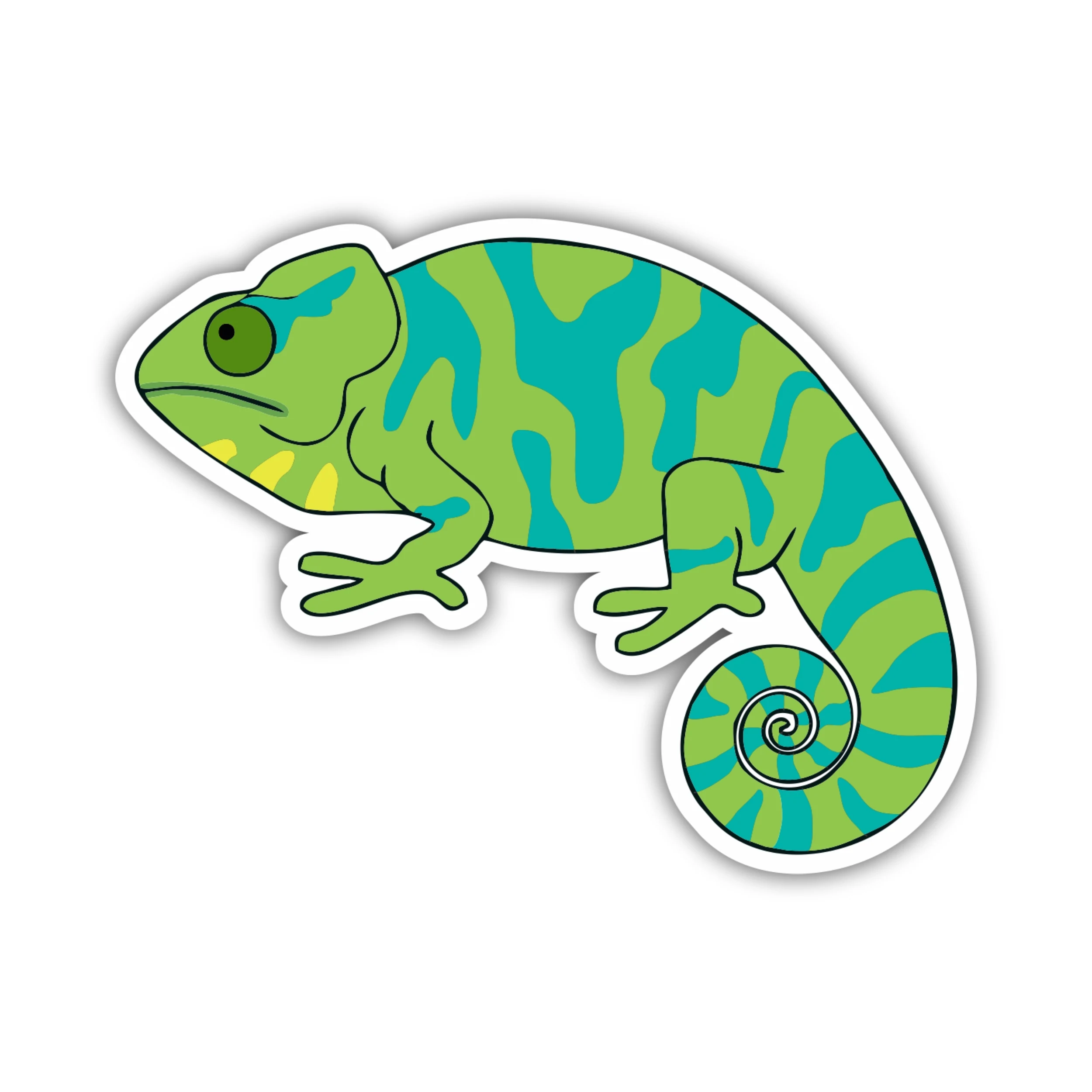 Chameleon - Iron On DTF Transfer - Custom Size