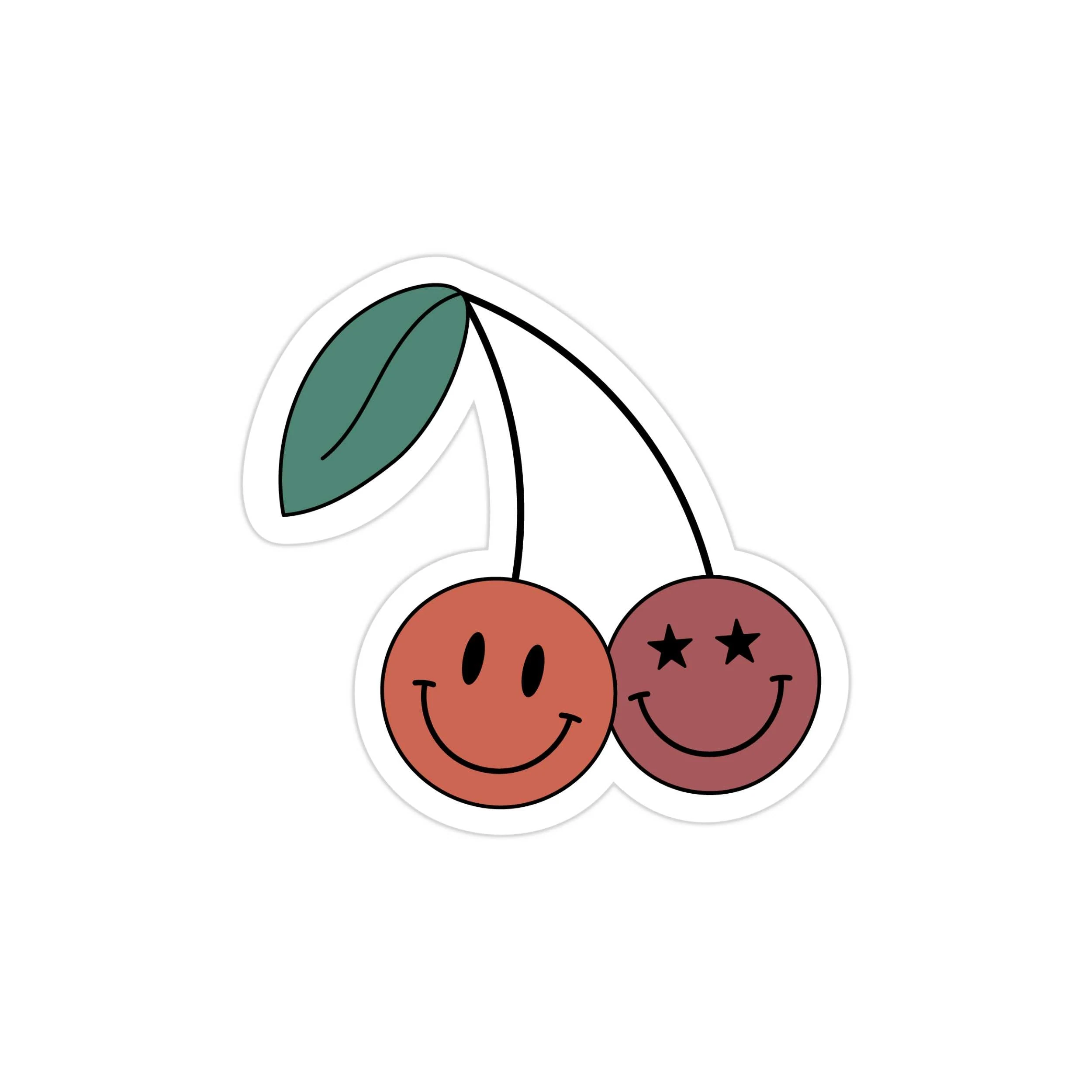 Cherry Full Color Vinyl Decal - Custom Size