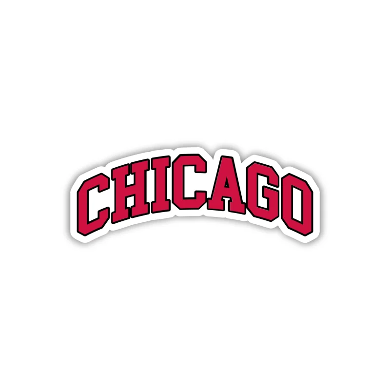 Chicago Bulls - Chicago - Iron On DTF Transfer - Custom Size