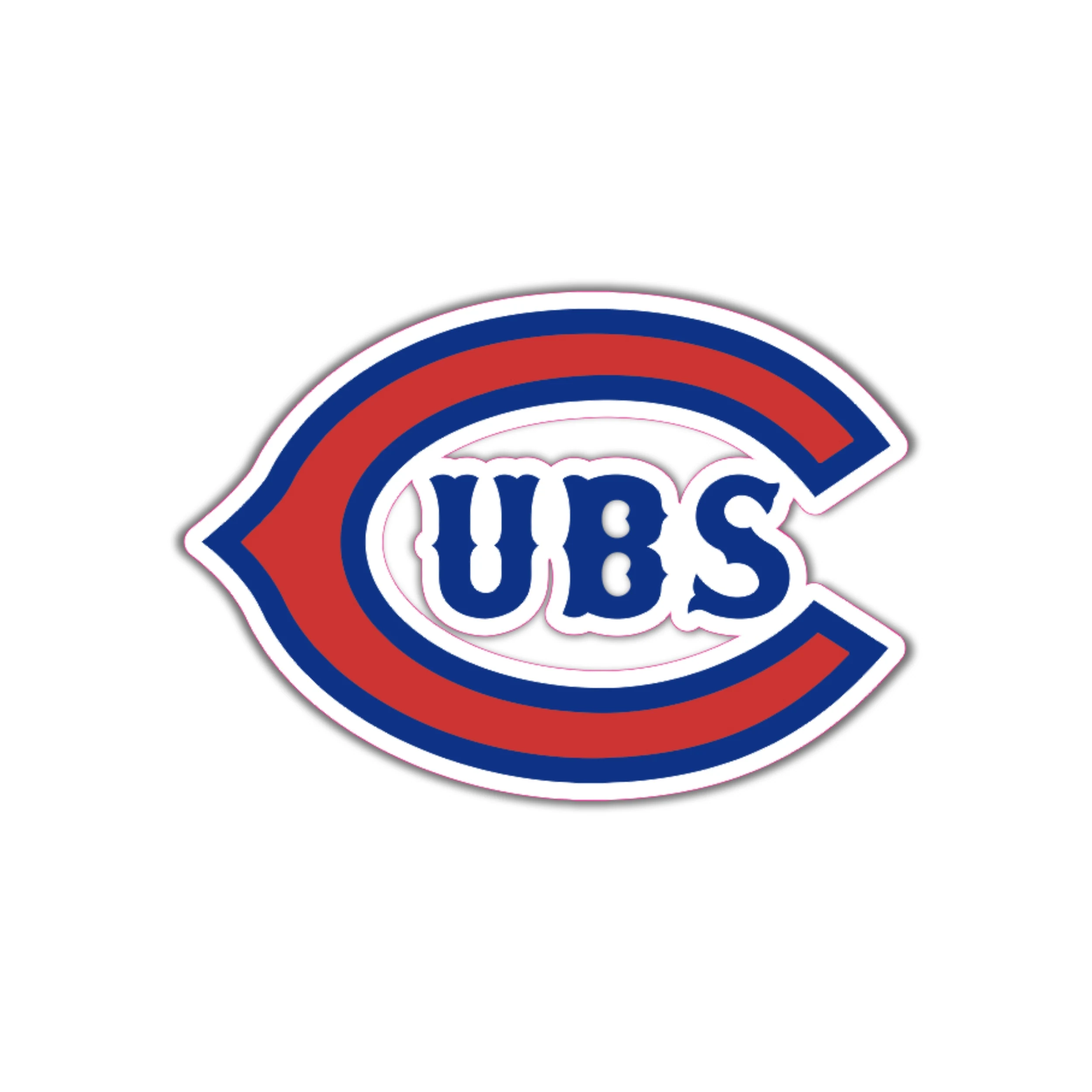 Chicago Cubs - Cubs with Red C - Iron On DTF Transfer - Custom Size