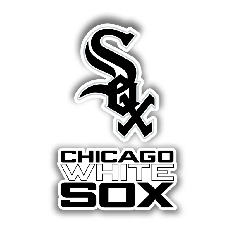 Chicago White Sox - Sox with Name on Bottom - Temporary Tattoo