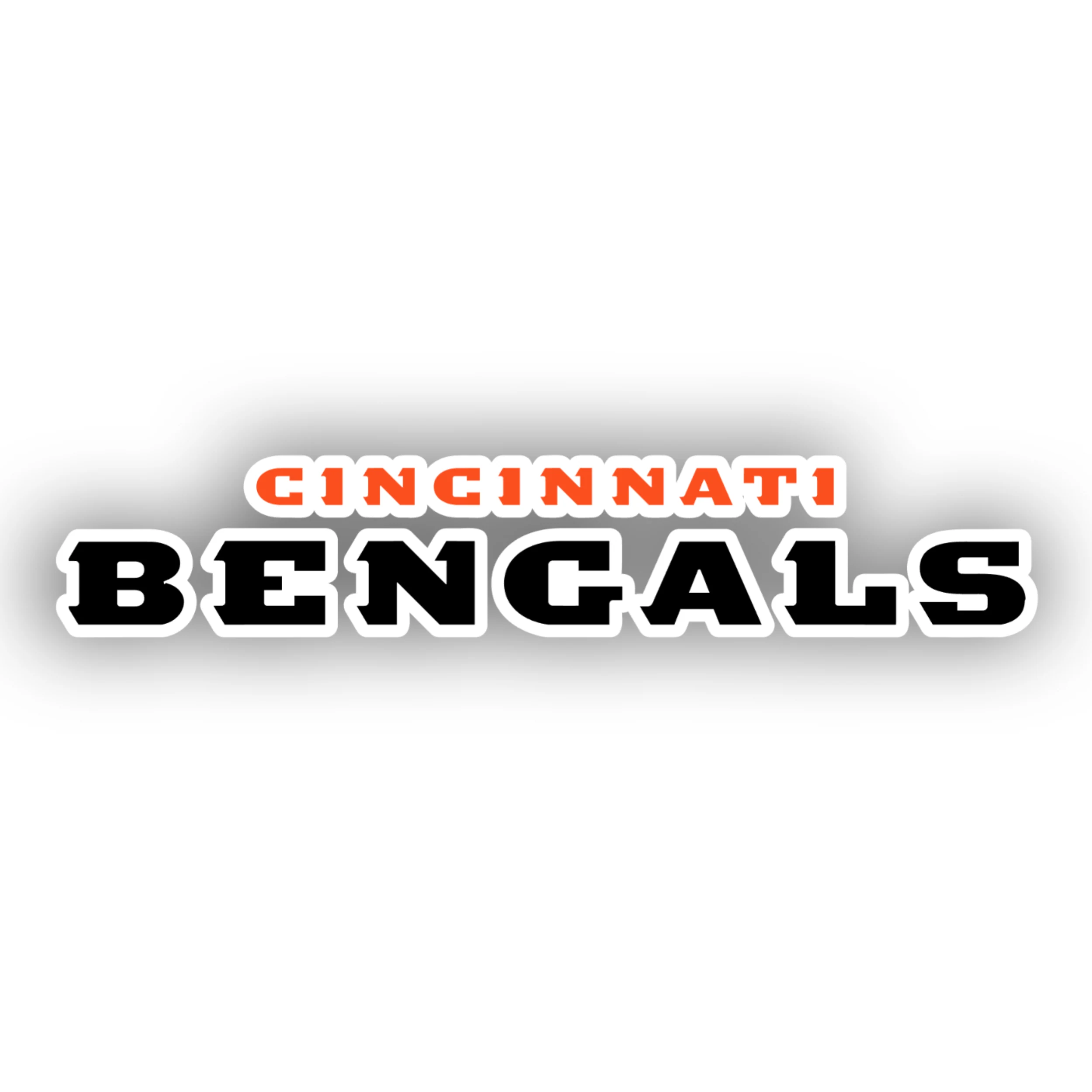 Cincinnati Bengals - Words - Temporary Tattoo