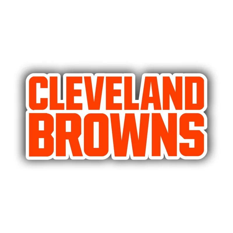 Cleveland Browns - Name - Iron On DTF Transfer - Custom Size