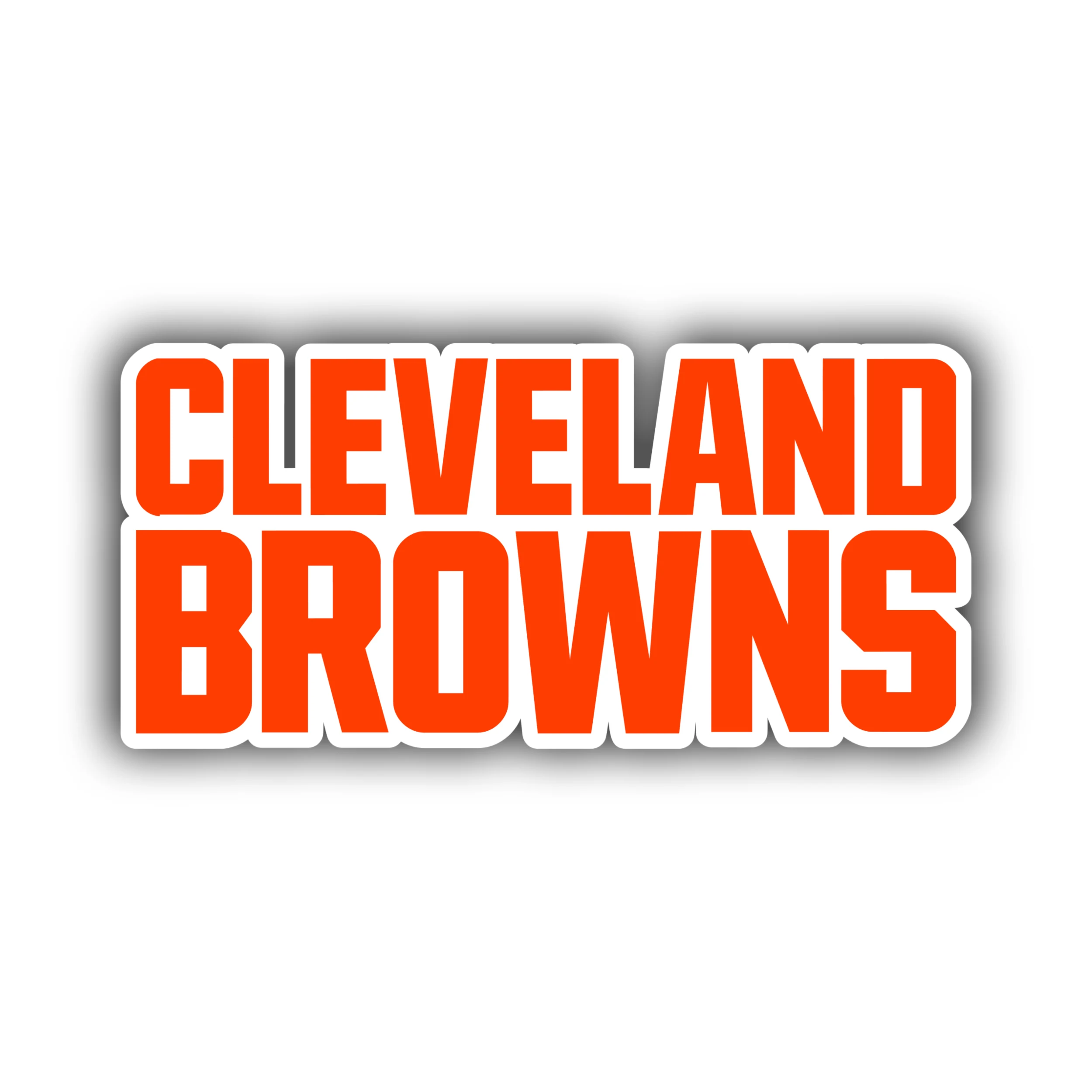 Cleveland Browns - Name - Iron On DTF Transfer - Custom Size