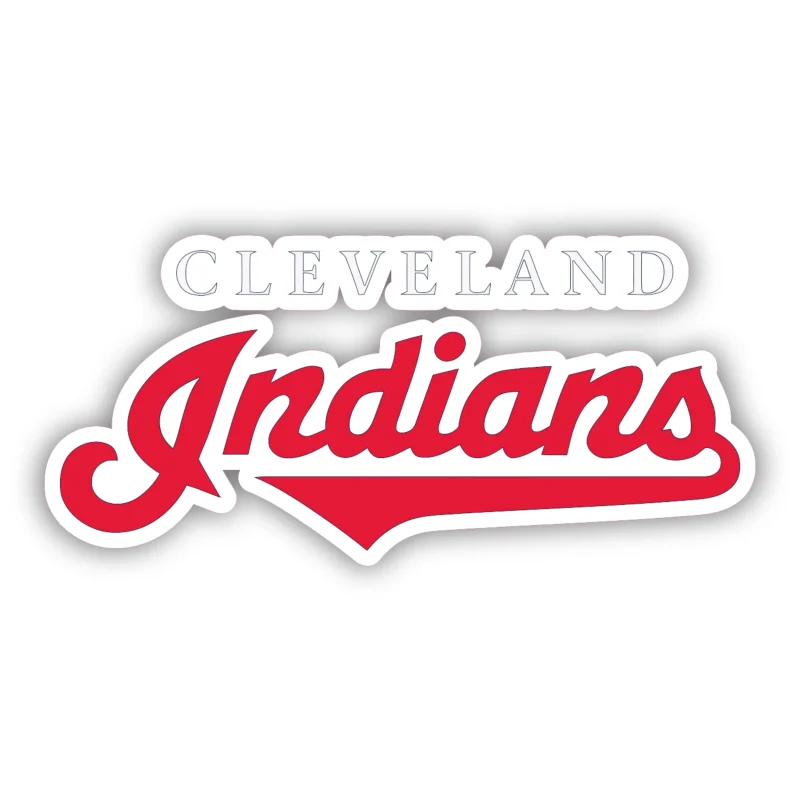 Cleveland Indians - Name - Temporary Tattoo