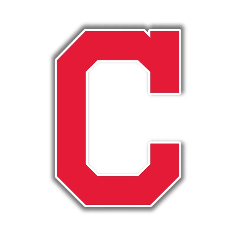 Cleveland Indians - Red C - Iron On DTF Transfer - Custom Size