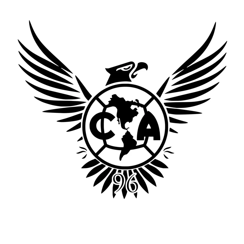 Club America - Vinyl Decal - Custom Size