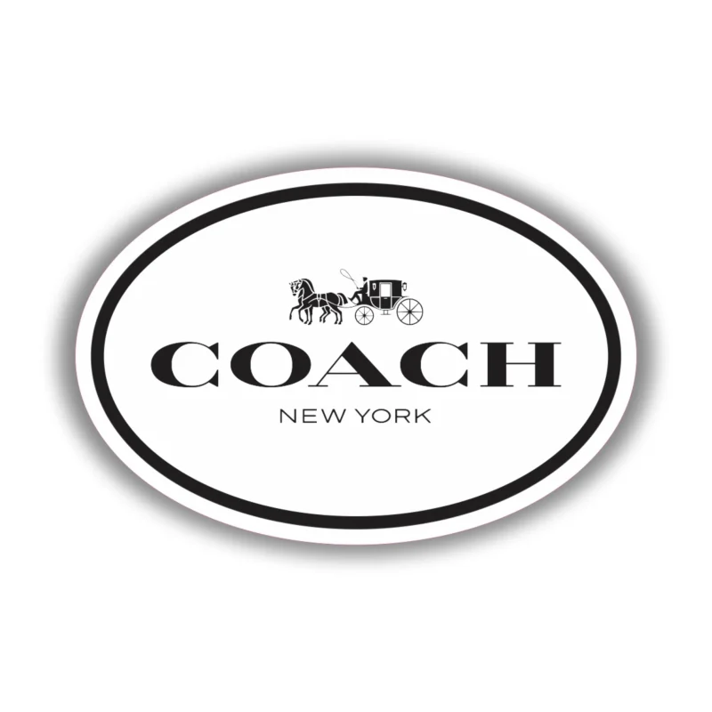 Coach - Full Color Vinyl Sticker - Custom Size