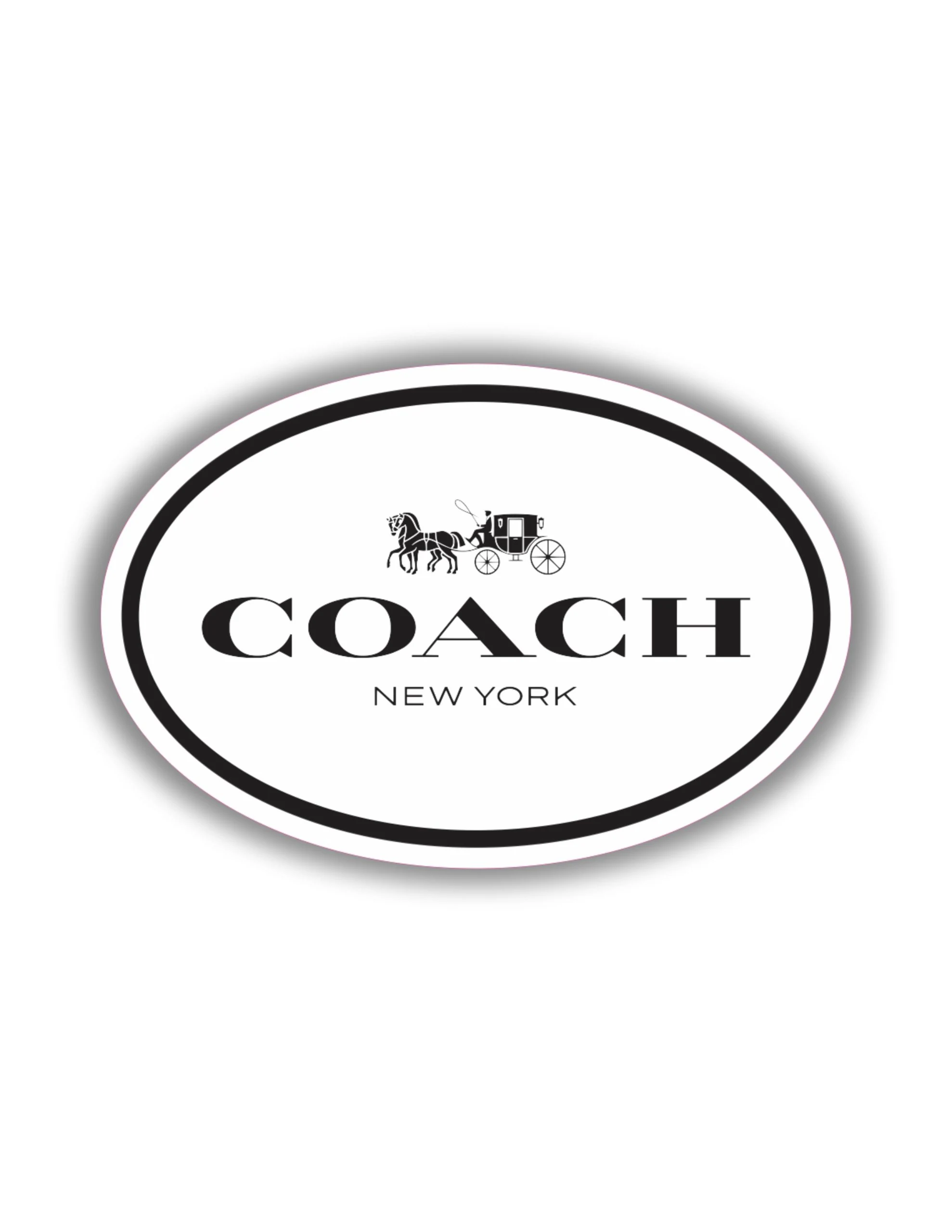 Coach - Full Color Vinyl Sticker - Custom Size