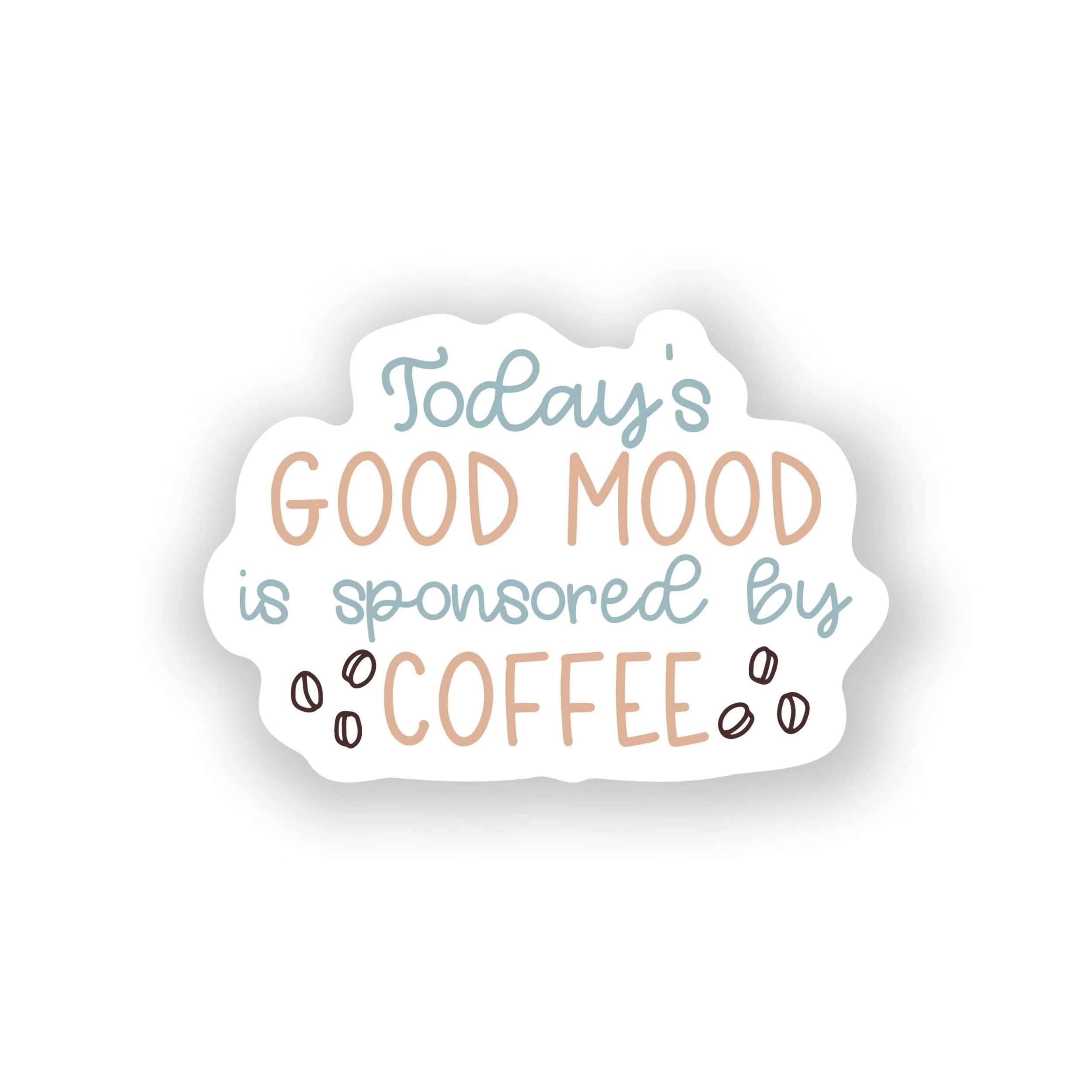 Coffee Full Color Vinyl Decal - Custom Size